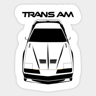 Firebird Trans Am 3rd generation - Hard top Sticker